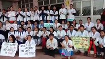 dental college students protest
