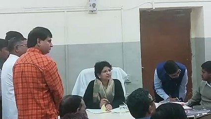 पेयजल संकट को लेकर की क्रमिक भूख हड़ताल