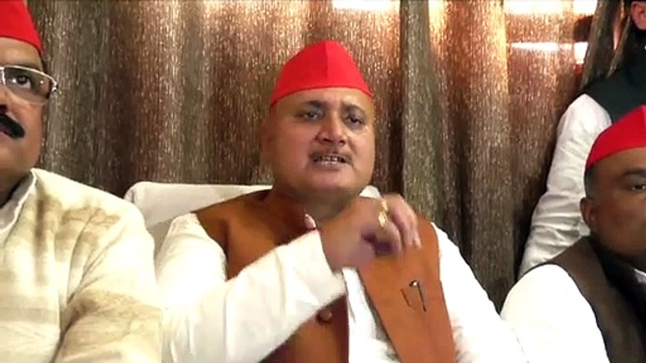 Ex Mla Umesh chandra pandey left bsp Joined Sp