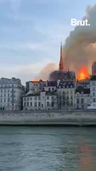 Notre Dame Engulfed in Flames