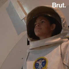 17-year-old astronaut training for Mars