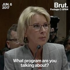 Betsy DeVos vs. Jeff Merkley