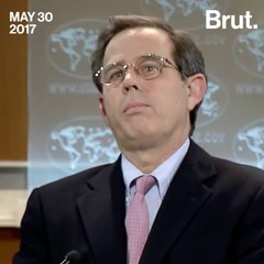 Journalist confronts Department of State