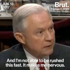 Jeff Sessions needed a little help in front of Kamala Harris.
