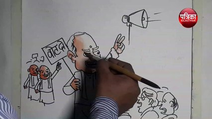 दिल्ली में राजस्थान के नेताओं को क्यों आ रहा है पसीना ?, देखिए कार्टूनिस्ट लोकेन्द्र के कार्टून
