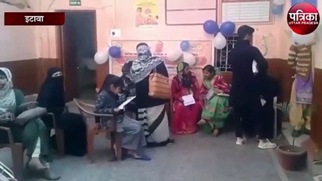 मलिन बस्ती में सैफई मेडिकल यूनिवर्सिटी के डॉक्टरों ने लगाया मेडिकल कैम्प