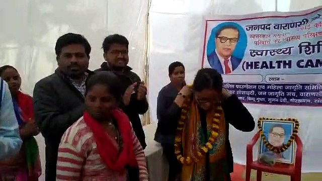 Special health camp organized for scavengers