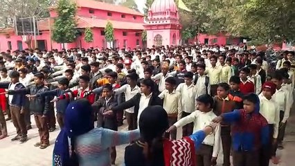 स्वर्णिम भारत अभियान को दिया समर्थन, शपथ लेकर कहा- जन्मभूमि को संवारेंगे