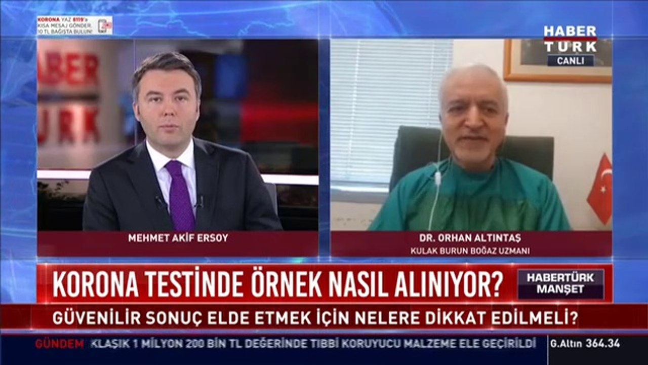 Koronavirüs (corona virüs) Testi Nasıl Yapılıyor? Örnek nasıl alınıyor?