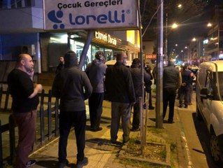 Bursalılar fırın ve marketlere akın etti