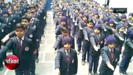 सैकड़ों स्कूली बच्चों ने कहा- रोजाना करेंगे सफाई, नहीं करेंगे प्लास्टिक का इस्तेमाल