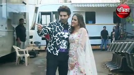 प्रमोशन के दौरान जब सारा और कार्तिक हुए रोमांटिक, देखें पूरा वीडियो