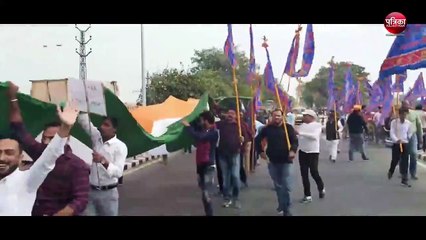 CAA के समर्थन में निकाली तिरंगा रैली