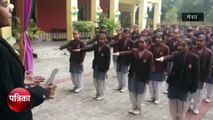 स्वर्णिम भारत के लिए मेरठ की छात्राओं ने ली स्वच्छता की शपथ, कहा- लोगों को भी करेंगे जागरूक, देखे
