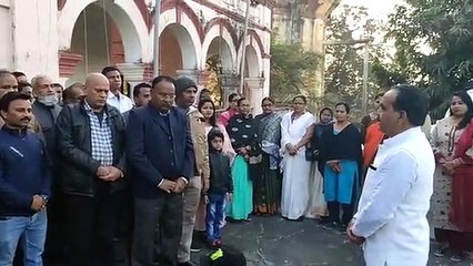 नगर निगम और सतीगढ़ी चौक में लोगों ने प्लास्टिक मुक्त भारत बनाने ली शपथ