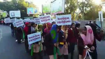 national girls day celebration with balloon show in jodhpur
