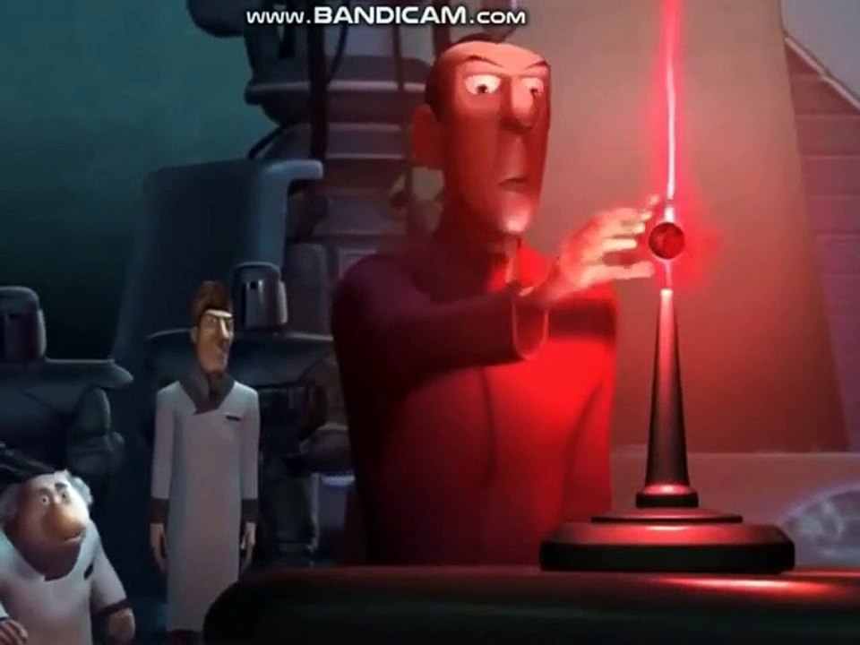 Follow the Travel of the World (2001) - the red core absorbs President Stone