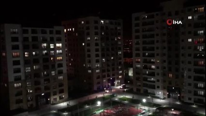 İhbara giden polis ekipleri alkışlarla karşılandı
