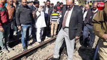 Railway : विद्युतीकृत रेल मार्ग का निरीक्षण