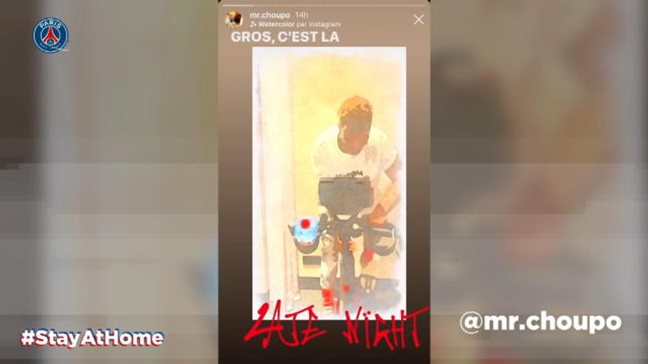 PSG players remain active on social media during pandemic