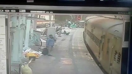 RPF constable saves passenger life at Chennais Egmore station