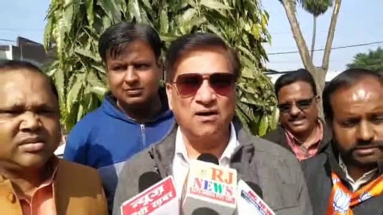 सीएए के समर्थन में भारतीय जनता युवा मोर्चा ने बनाई मानव श्रंखला- देखें वीडियो