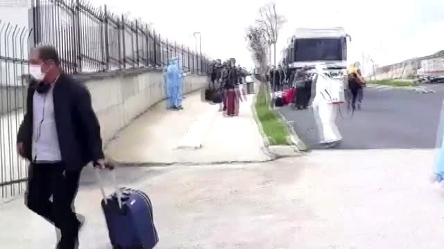 Irak'tan getirilen 200 Türk vatandaşı karantinaya alındı