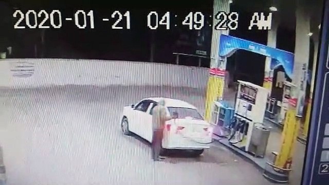 Driver ran away with car without paying diesel