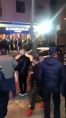 Sokağa çıkma yasağı kararının ardından kavga