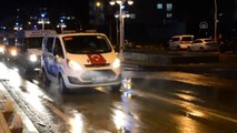 Malatya'da polis ekipleri kortej oluşturup şehir turu attı
