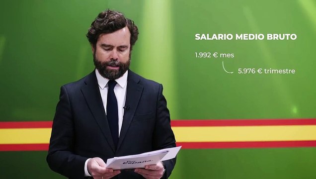 Vox exige a Sánchez que pague los sueldos de los empleos destruidos por el coronavirus y los cargue a deuda