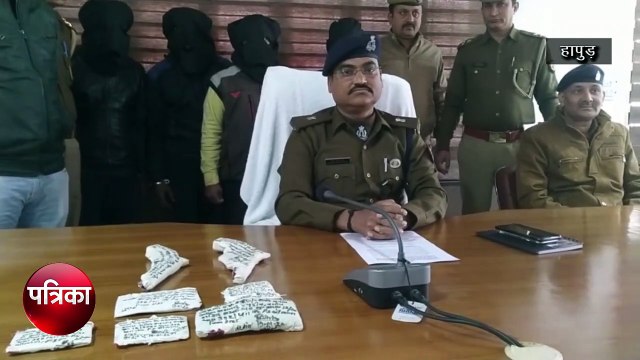 ऑयल कंपनी में लूट करने वाले बदमाश चढ़े पुलिस के हत्थे