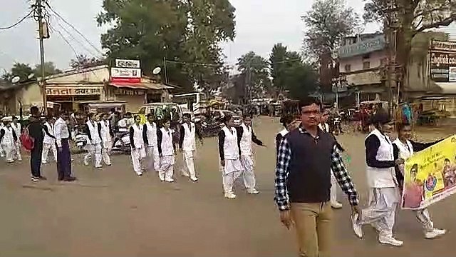 Message given from the awareness rally