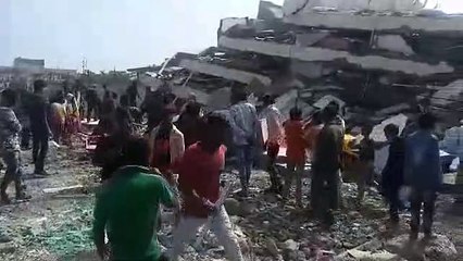 डायनामाइट से उड़ाई बिल्डिंग, मात्र ८ सेकंड में हो गई जमींदोज, देखें