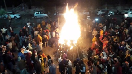 लोहड़ी व लाललोई धूमधाम से मनाईमांगी खुशहाली, भांगड़ा पर थिरके लोग