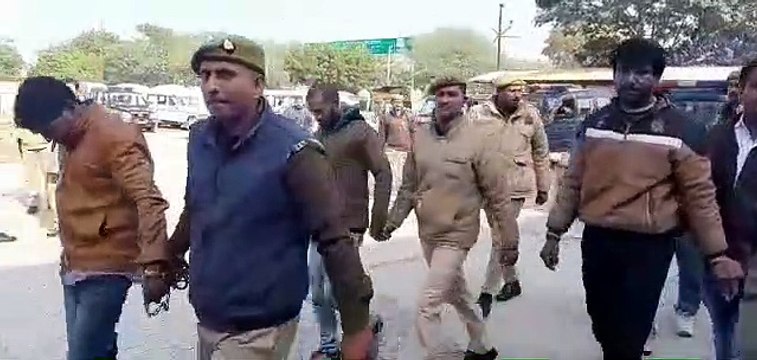 लूटने का प्रयास करने वाले इनामिया बदमाश गिरफ्तार