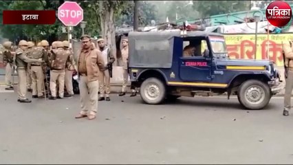 भारत बंद को लेकर कड़े सुरक्षा इंतजाम, देखें वीडियो