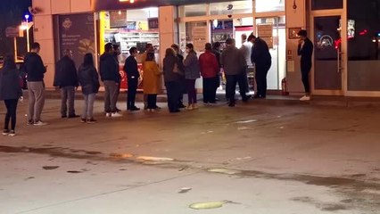 Malatya'da sokağa çıkma yasağının ardından yoğunluk