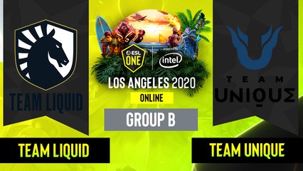 Dota2 - Team Liquid vs. Team Unique - Game 3 - Group B - EU:CIS - ESL One Los Angeles