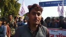 SFI protest at JNVU on JNU students attack in delhi
