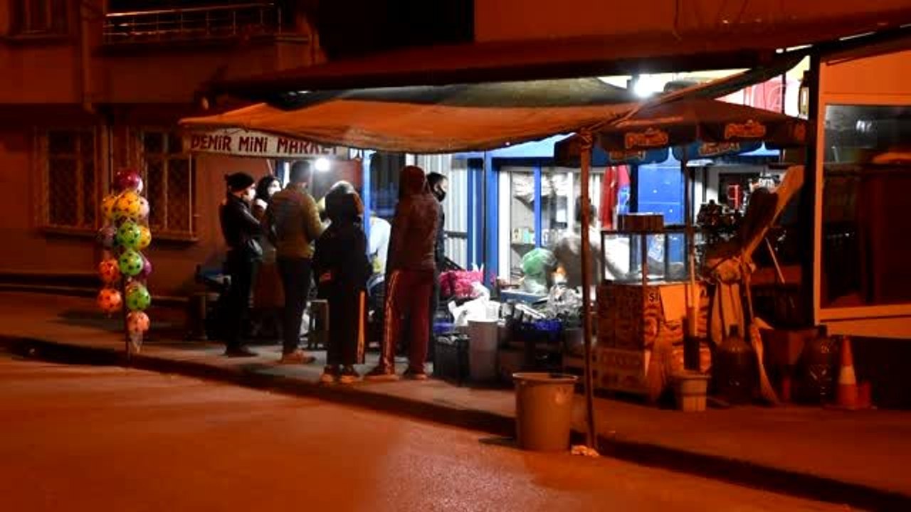 Sokağa çıkma yasağı öncesinde Ordu'da yoğunluk yaşandı