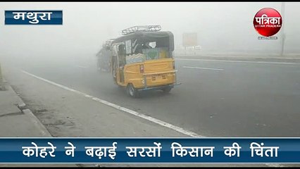 मौसम के तेवर देख किसान हुए परेशान, अब गिरा पारा तो होगा बड़ा नुकसान