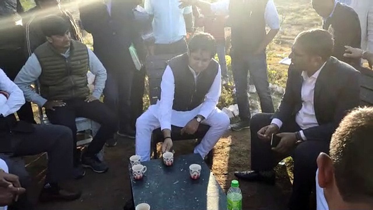 इंदौर दौरे पर आए थे नगरीय विकास मंत्री जयवर्धन सिंह