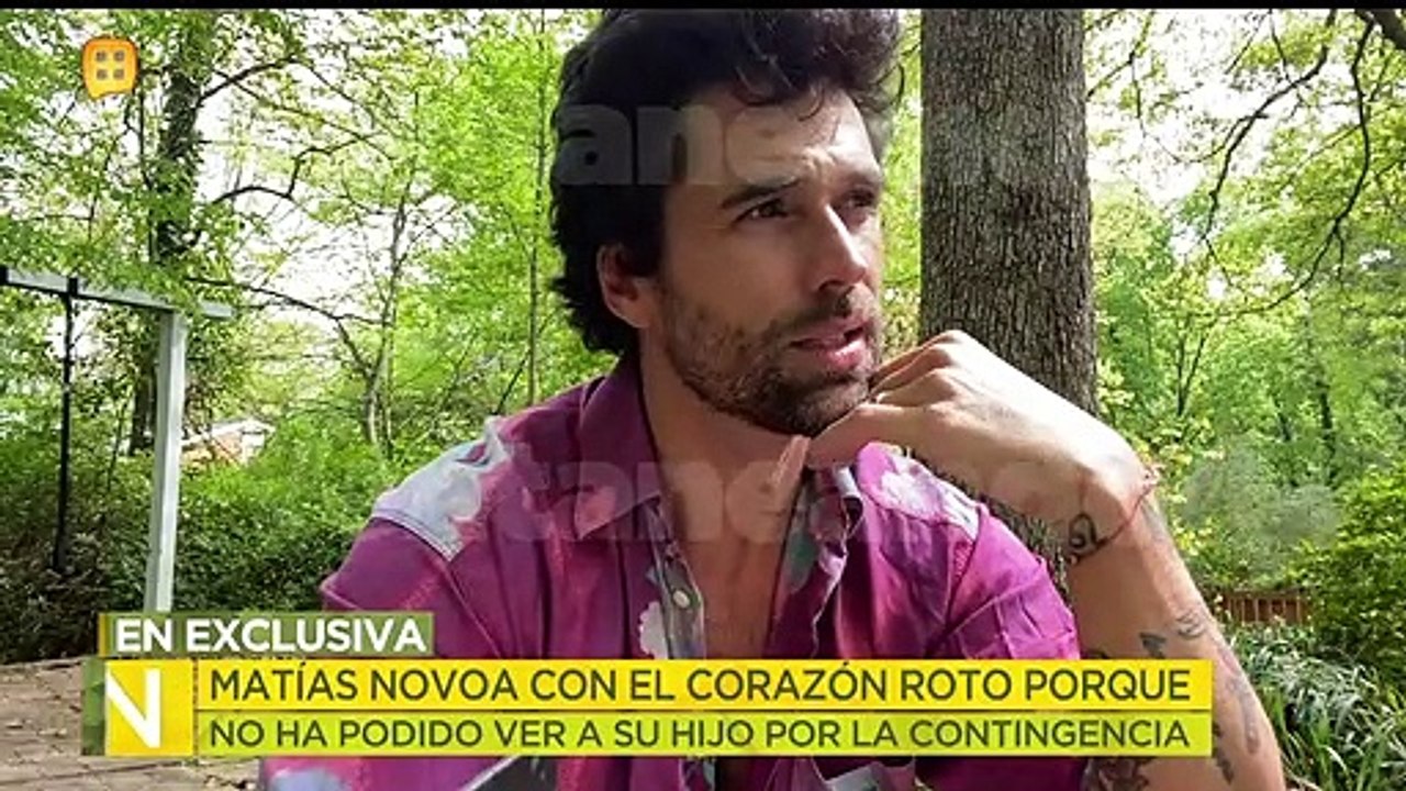 ¡Matías Novoa tiene el corazón hecho pedazos! No ha podido ver a su hijo. | Ventaneando