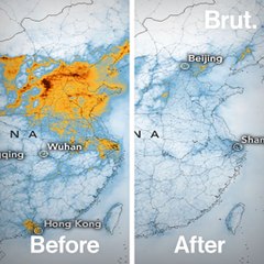 Coronavirus is causing a dramatic drop in pollution in China