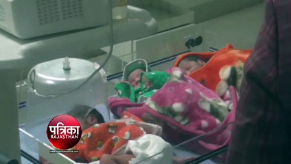 बांसवाड़ा सीएमएचओ ने एमजी अस्पताल में देखे हालात, 1 वार्मर में 2-3 बच्चे, संक्रमण का खतरा भांपा, खा