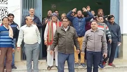 भारतीय मजदूर संघ का भाजपा सरकार के खिलाफ राश्ट्रव्यापी प्रदर्शन