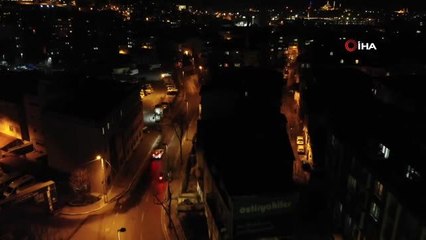 İstanbul'da sokağa çıkma yasağı uygulanmaya başlandı