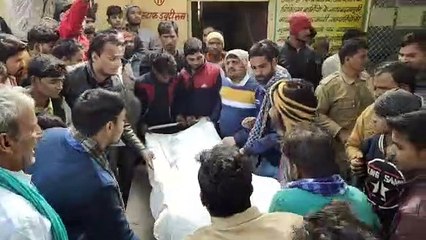 कार की टक्कर से बाइक सवार शिक्षक की मौत
