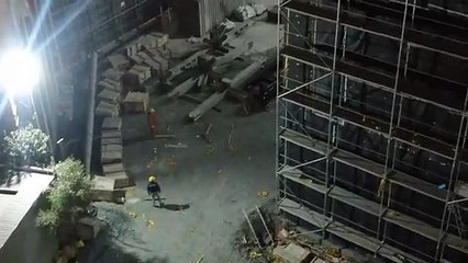 AKM işçileri sokağa çıkma yasağına rağmen çalışmaya devam ediyor